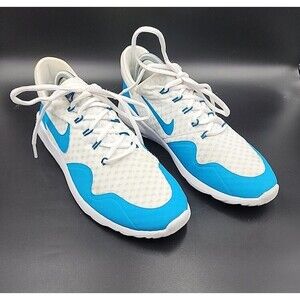 Nike Women's Air Max Sasha Shoes White Aqua Blue Sz 8. 5 Running Trainer
